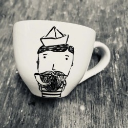 Duenenbrand Instagram tasse seemann