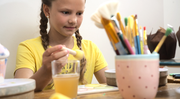 Kindergeburtstag Duenenbrand keramik bemalen Workshop bremen 11