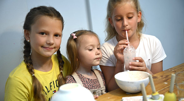Kindergeburtstag Duenenbrand keramik bemalen Workshop bremen 13