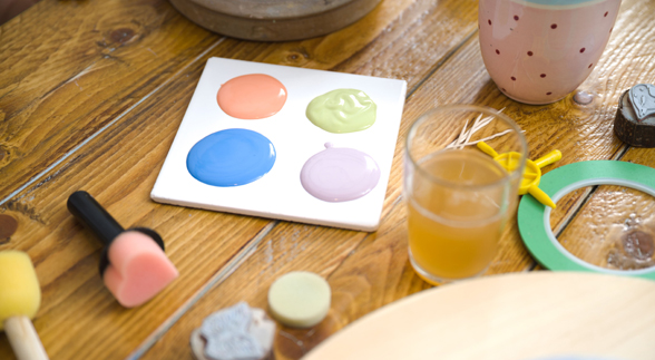 Kindergeburtstag Duenenbrand keramik bemalen Workshop bremen 6